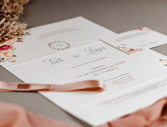 Papelaria de casamento 1